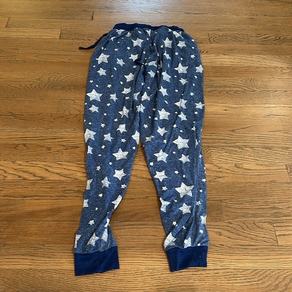Pillow Talk Junior Girl’s Starry Blue Pajama Pants - Size Small - Picture 3 of 4